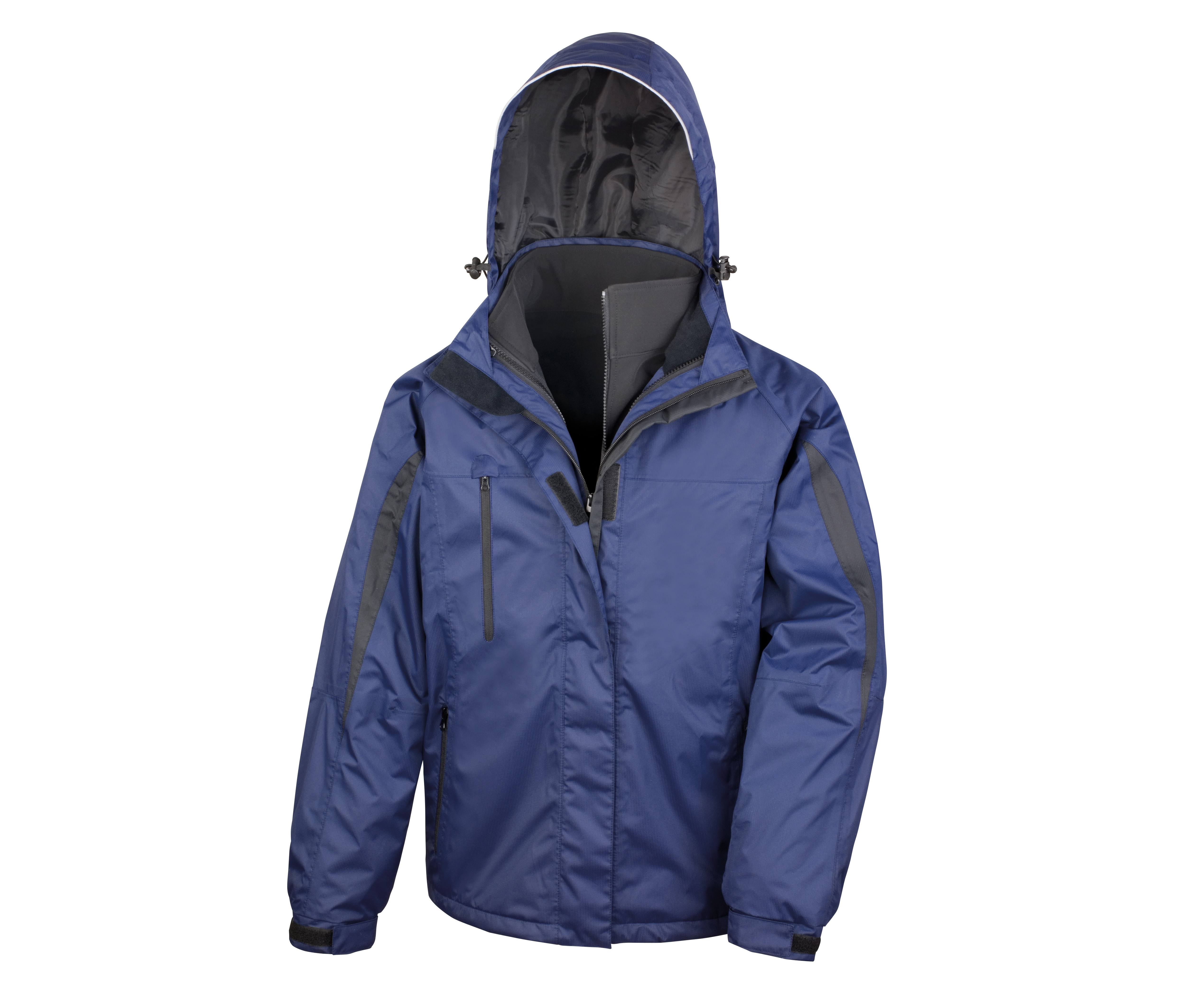 MENS 3-IN-1 JOURNEY JACKET WITH SOFTSHELL INNER